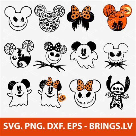 disney halloween svg